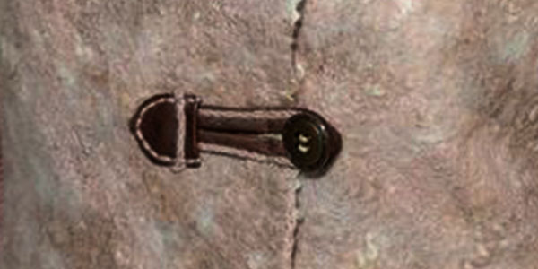 بندینک چرمی(جا دکمه)