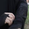 چادر عبا کن کن ندا گلدوزی6