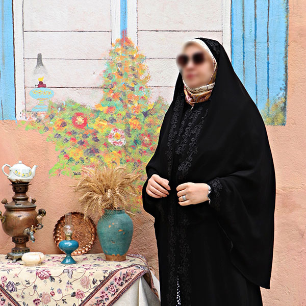 چادر شیما حریرالاسود حجاب حدیث