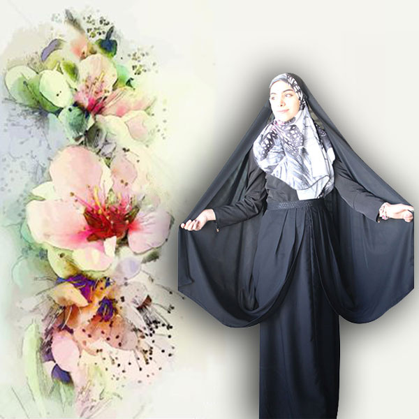 چادر قجری مهارجه حجاب حدیث