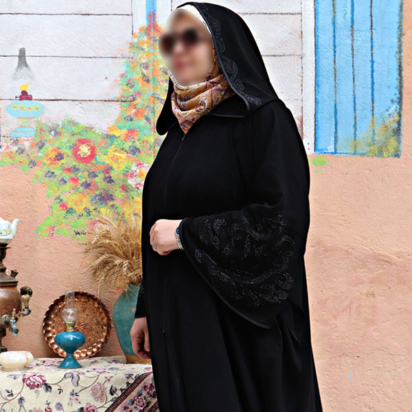 چادر شنلی حریرالاسود حجاب حدیث