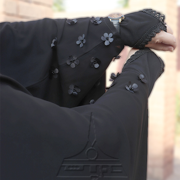 چادر عبا کن کن ندا گلدار برجسته1